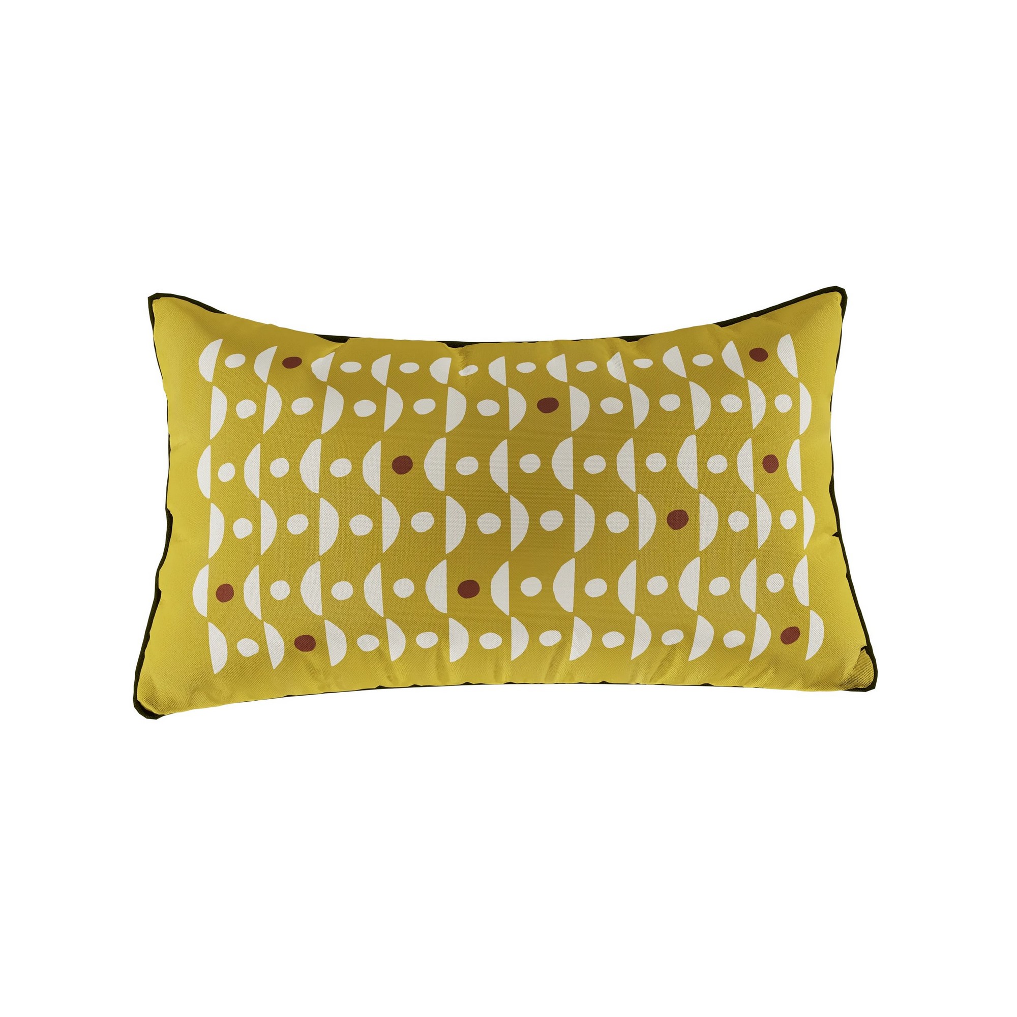 Felix Cushion By Helena Springfield X Simply Scandi In Chartreuse Green